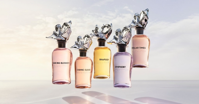 Louis Vuitton представили кампанию, посвящённую Les Extraits Collection